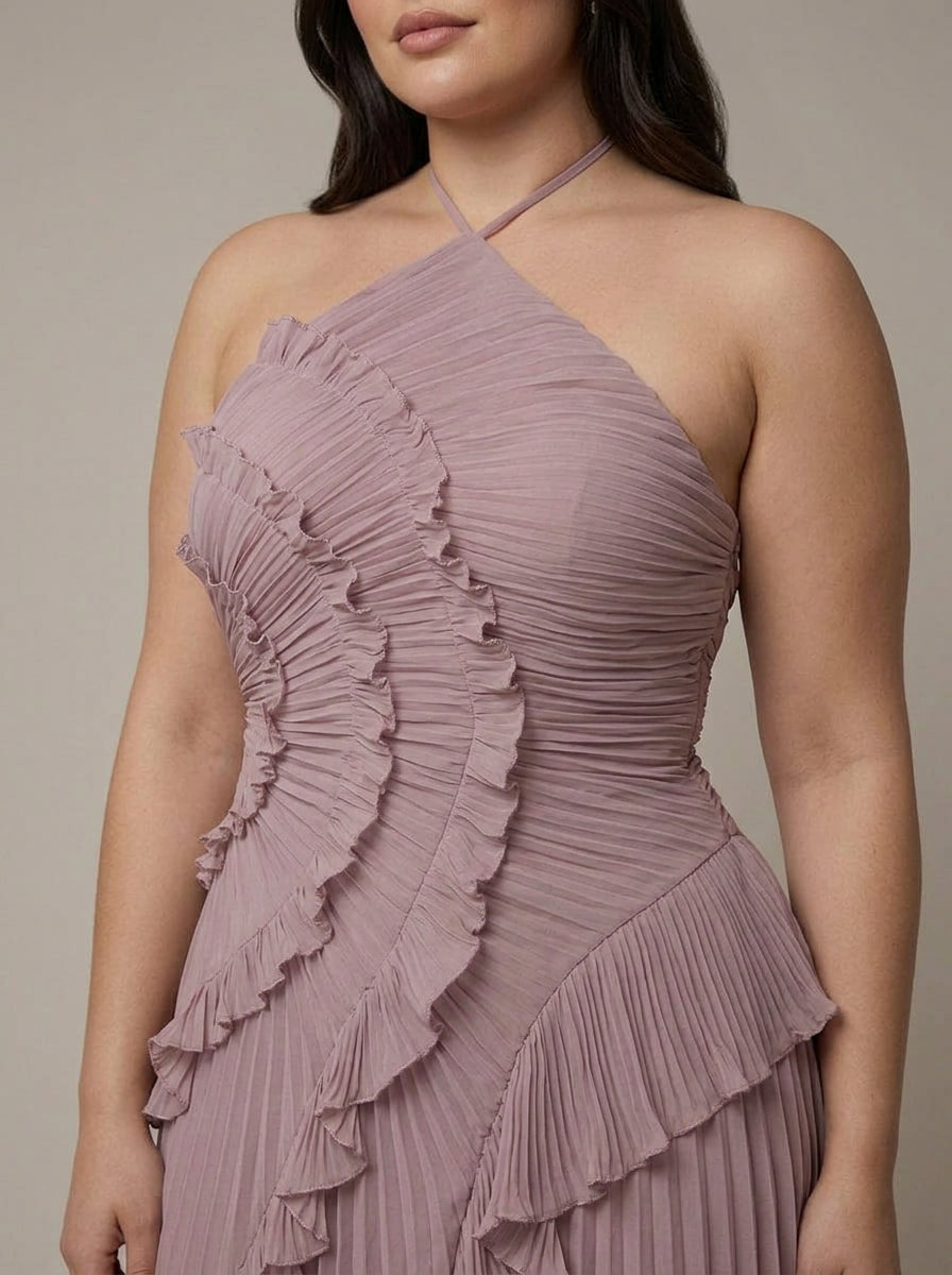 Dawn | One-Shoulder High-Low Maxi Dress