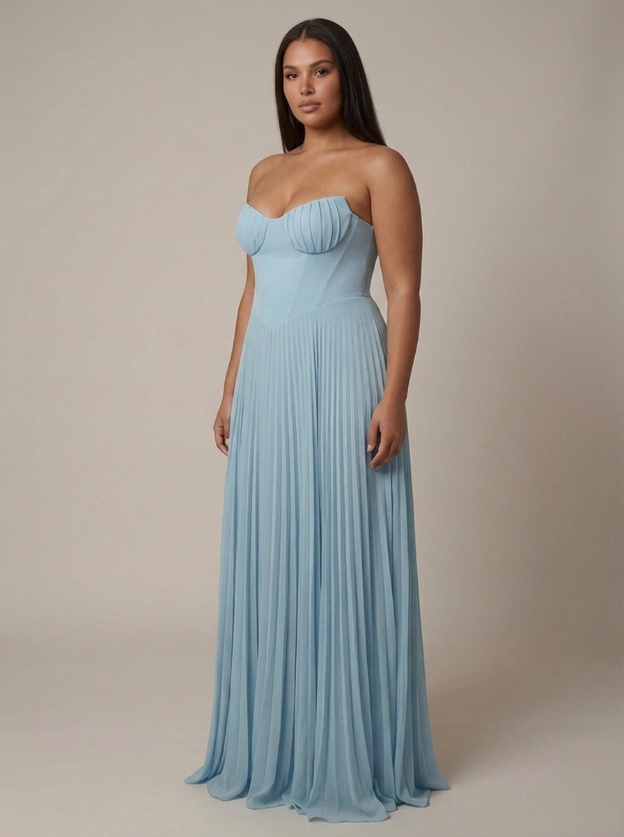 Gracie | Strapless Maxi Dress