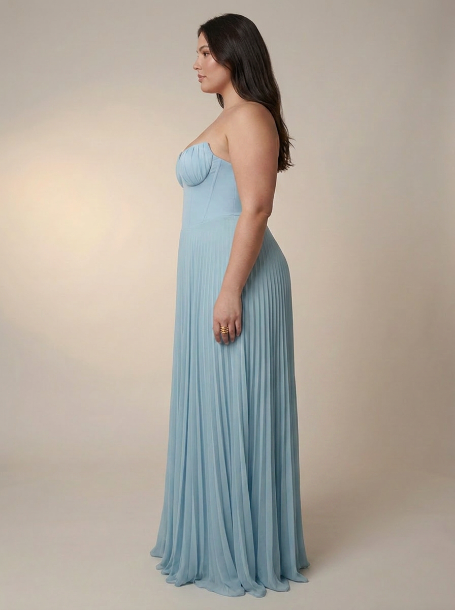 Gracie | Strapless Maxi Dress