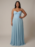 Gracie | Strapless Maxi Dress