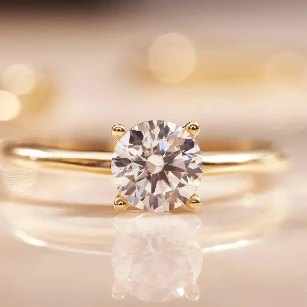 Penny | Solitaire Cubic Zirconia Ring for Women