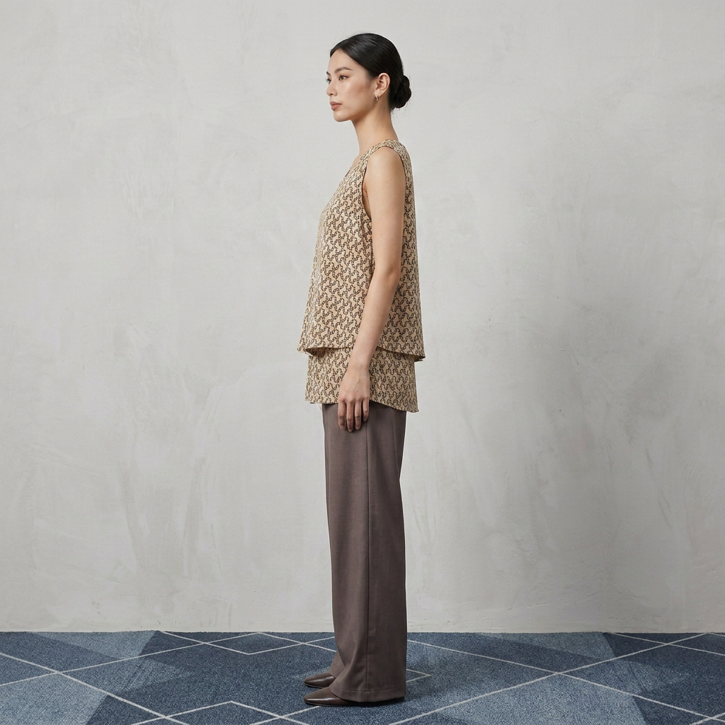 Sienna | Sleeveless Two-Piece Set