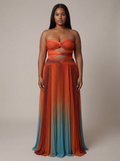 Scarlett | Tie-Dye Strapless Maxi Dress