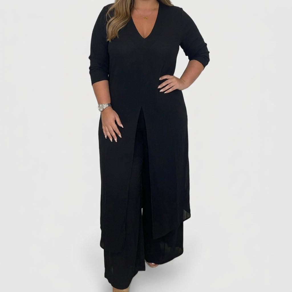 Rose | Wide-Leg Two-Piece Set