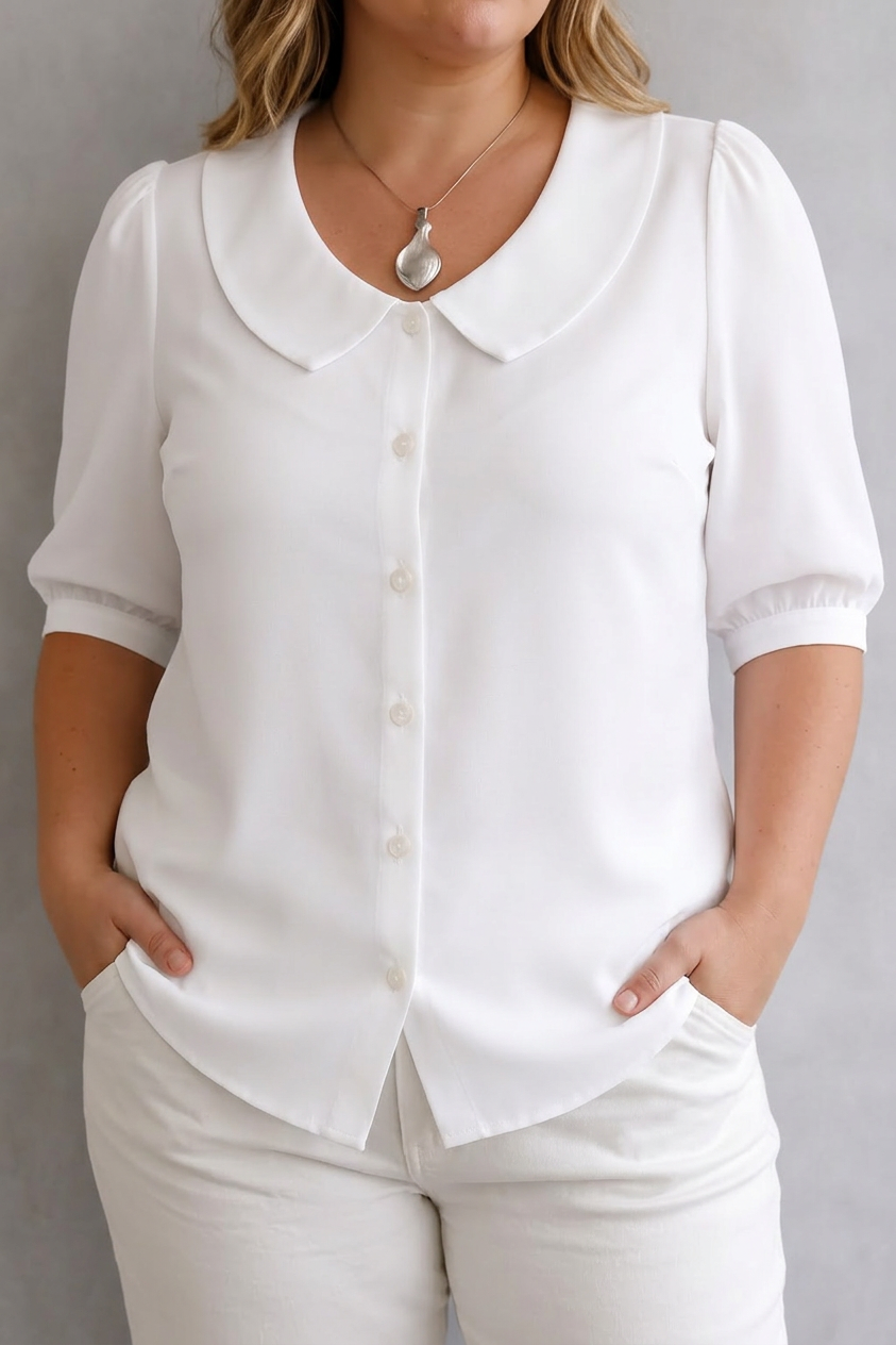 Celeste | Collared Blouse