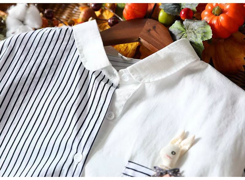 Danielle | Striped Collared Shirt