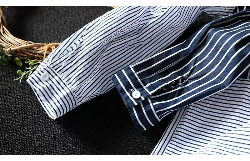 Miriam | Striped Collared Shirt