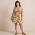 Shirley | Chiffon Floral Mini Dress