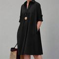 Evelyn | Collared Shirt Dress