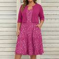 Camille | Polka Dot Sleeveless Two-Piece Set