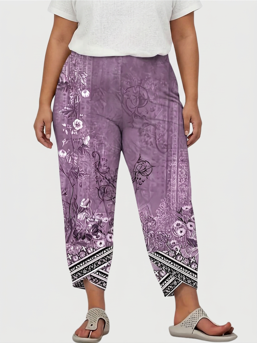 Alana Floral Tapered Pants – view 11