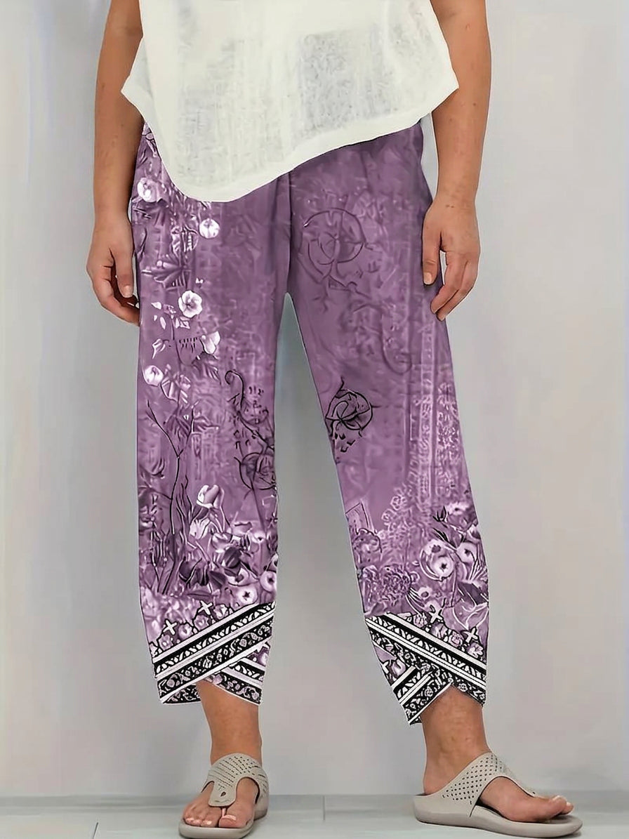 Alana Floral Tapered Pants – view 12
