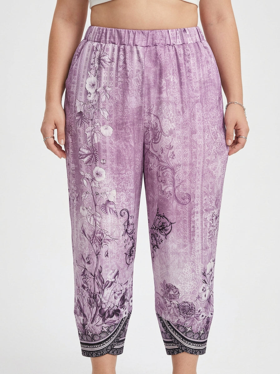 Alana Floral Tapered Pants – view 13