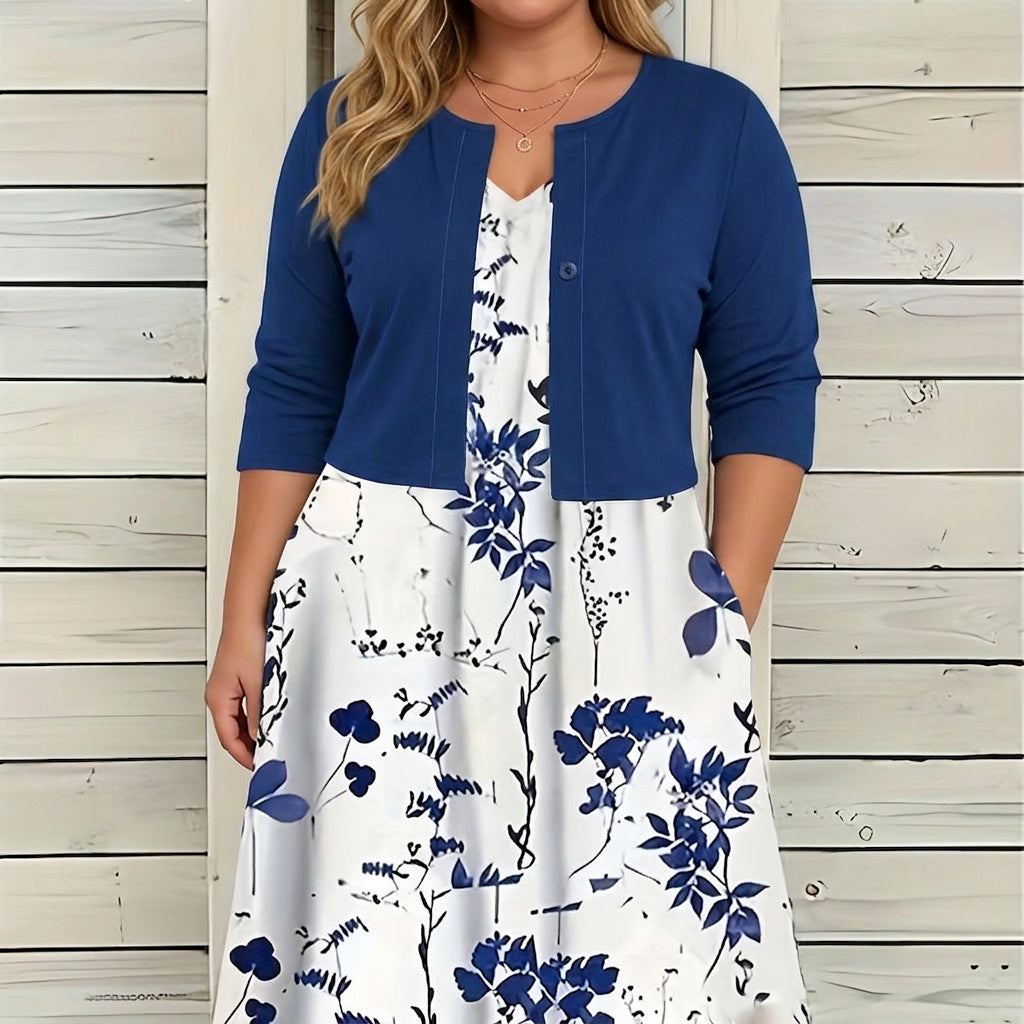 Dorothy | Floral Sleeveless Two-Piece Set