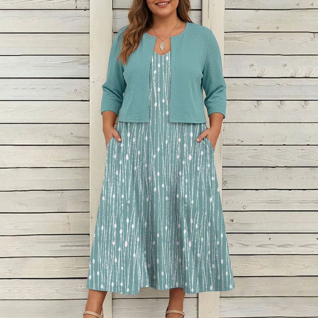 Bailey Polka Dot Sleeveless Two-Piece Set