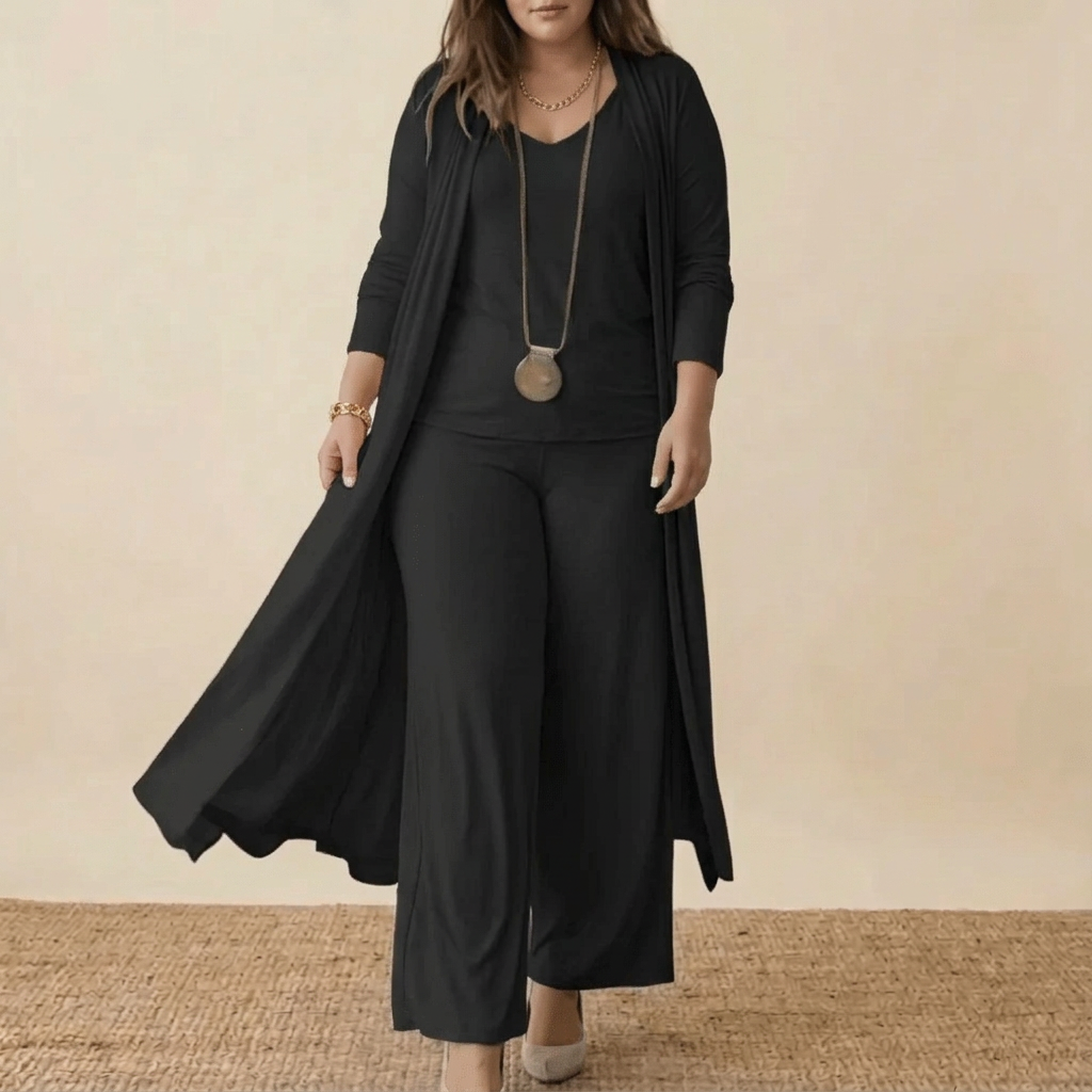 Alexandra | Sleeveless Three-Piece Set