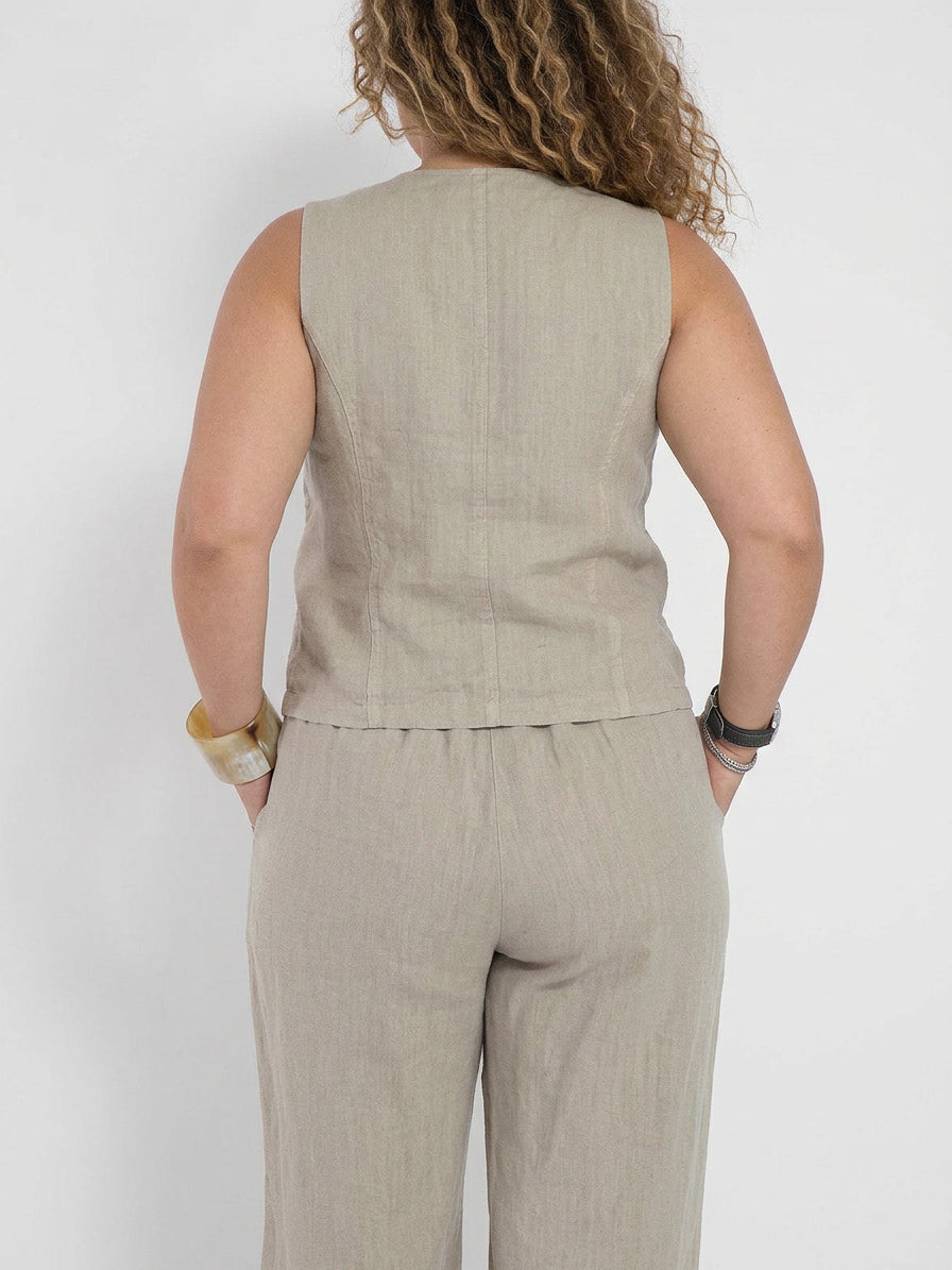 Chloe | Linen Two-Piece Set