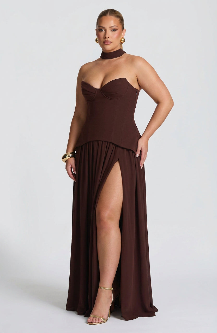 Caitlin Strapless Maxi Dress