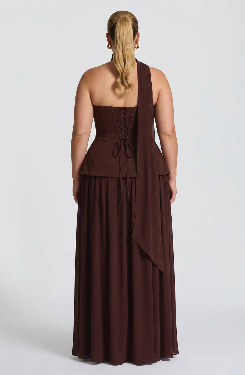 Caitlin Strapless Maxi Dress – view 2