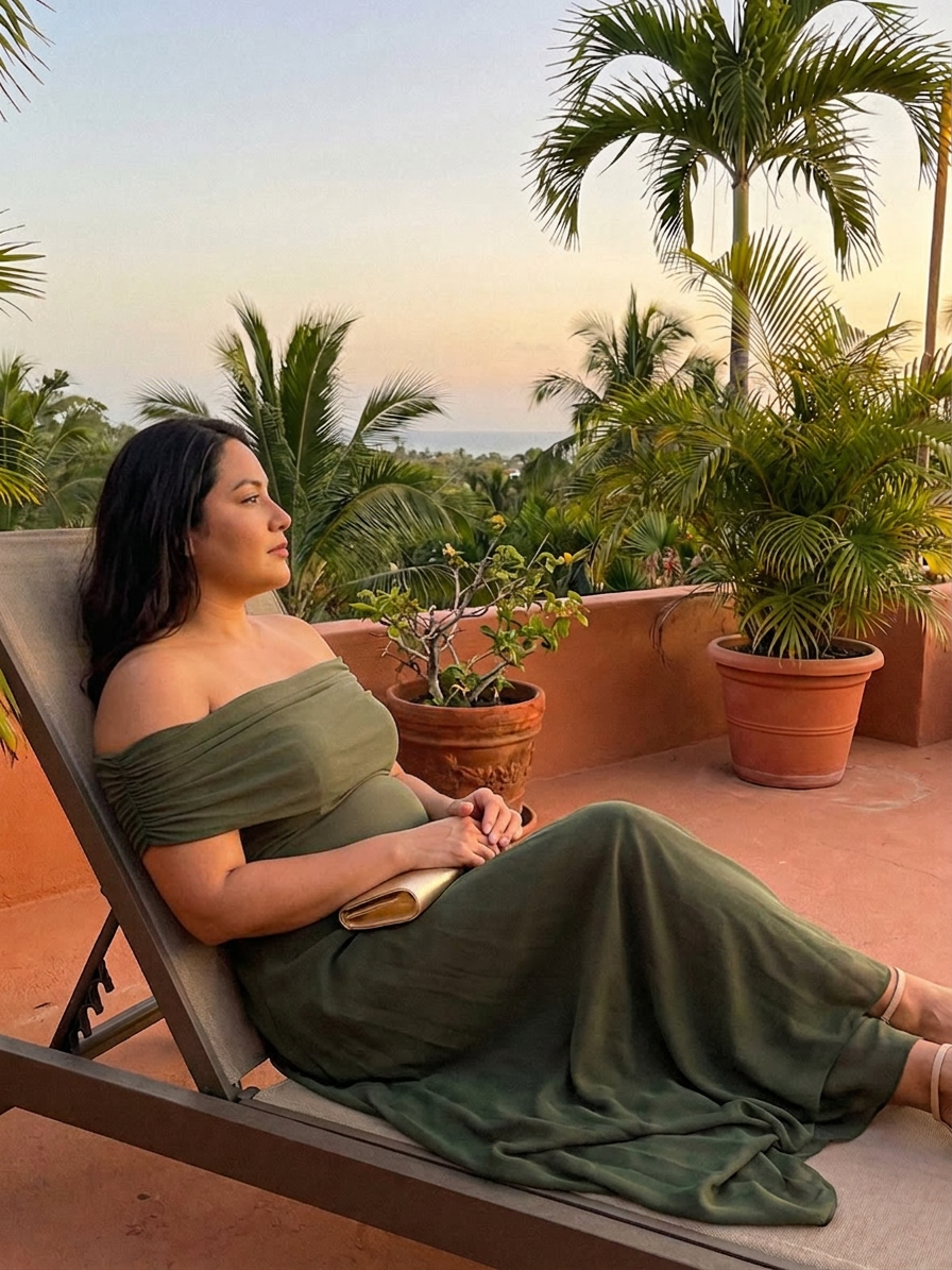 Casey Off-Shoulder Maxi Dress – view 12