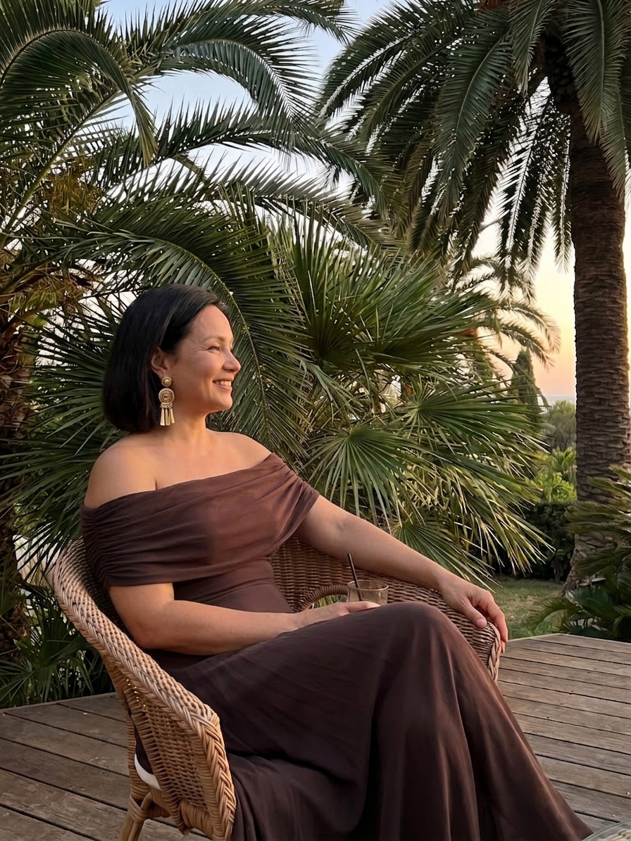 Casey Off-Shoulder Maxi Dress – view 9