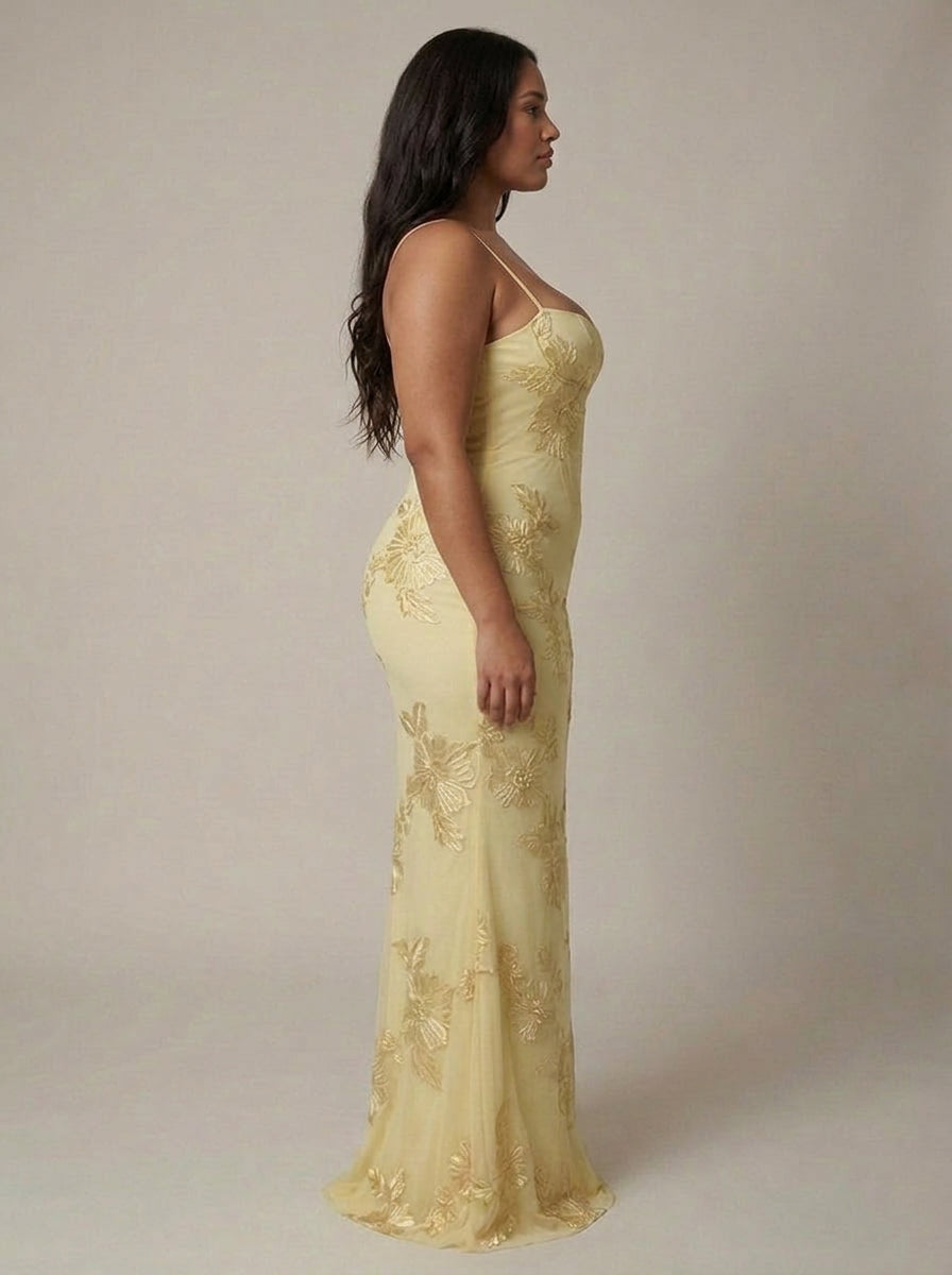 Cassidy Floral Sweetheart Maxi Dress – view 4