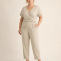 Claire Knit V-Neck Jumpsuit