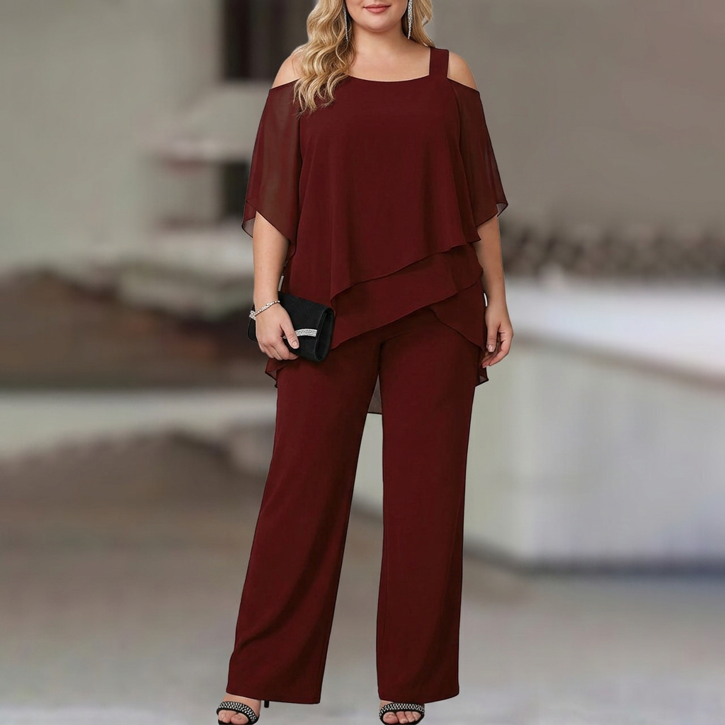 Colleen Chiffon Two-Piece Set – view 7