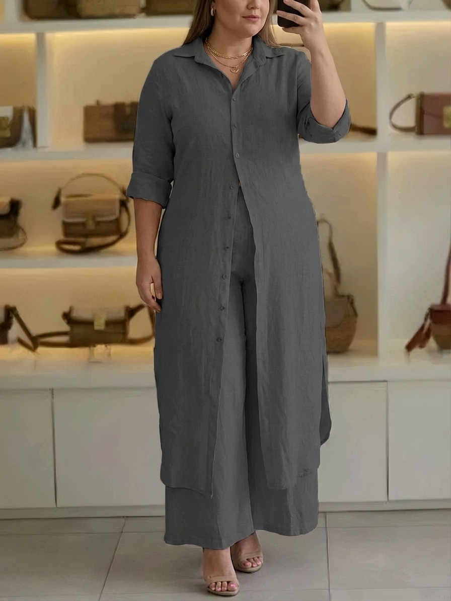 Crystal Linen Two-Piece Set – view 4