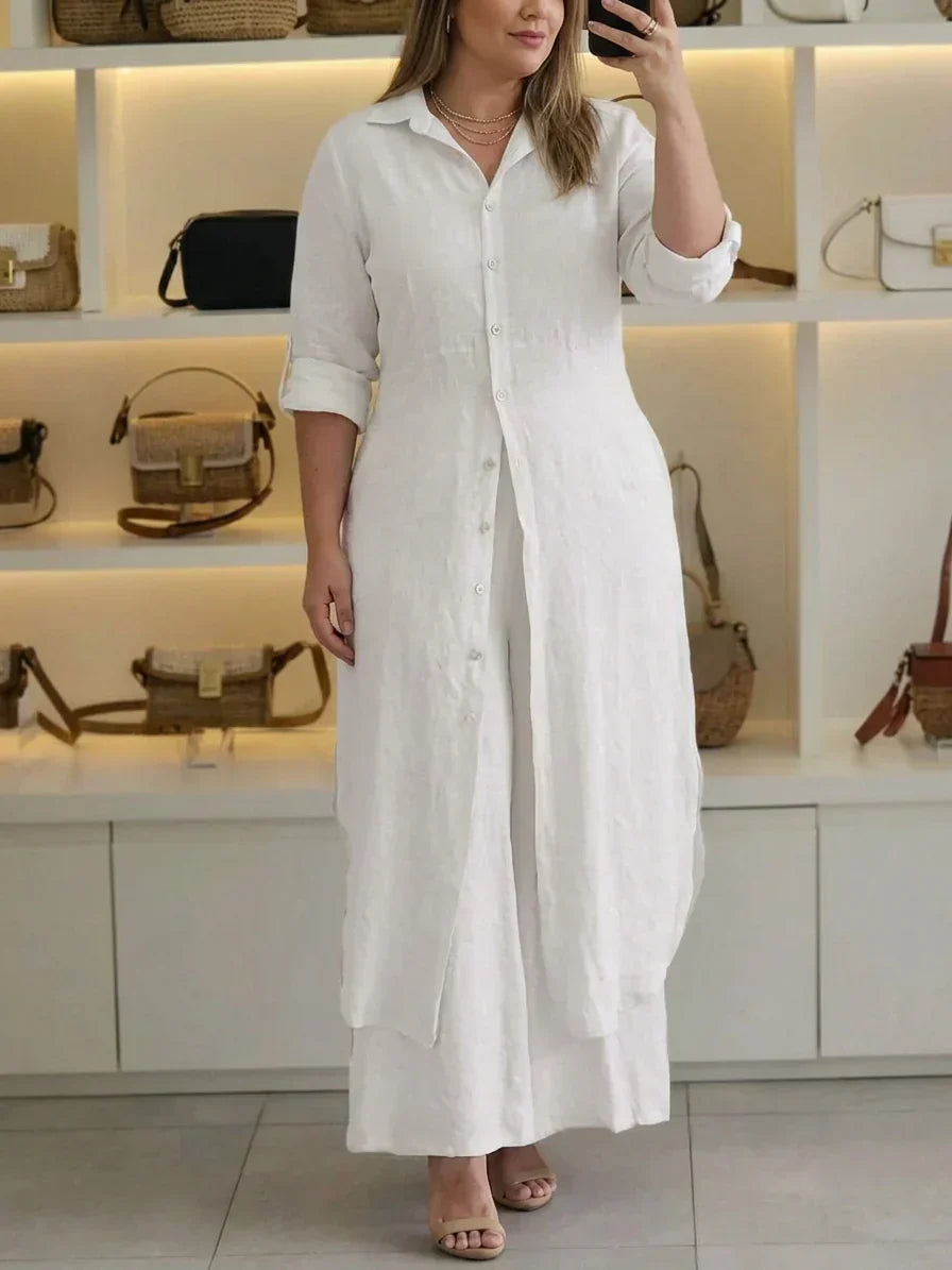 Crystal Linen Two-Piece Set – view 8