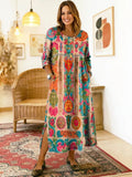 Mabel | Round Neck Maxi Dress