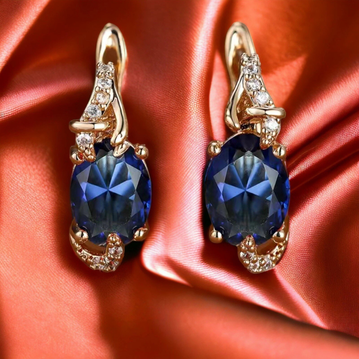 Pamela | Drop Cubic Zirconia Earrings for Women