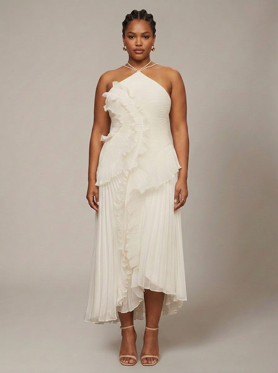 Dawn One-Shoulder High-Low Maxi Dress – view 2