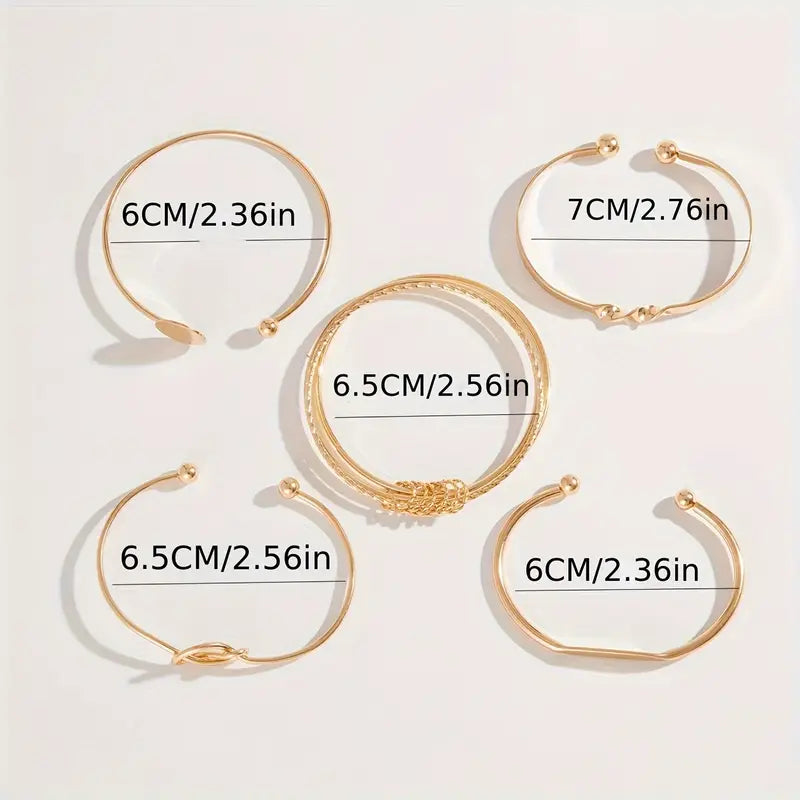 Lily | Chain Bracelet Set for Women
