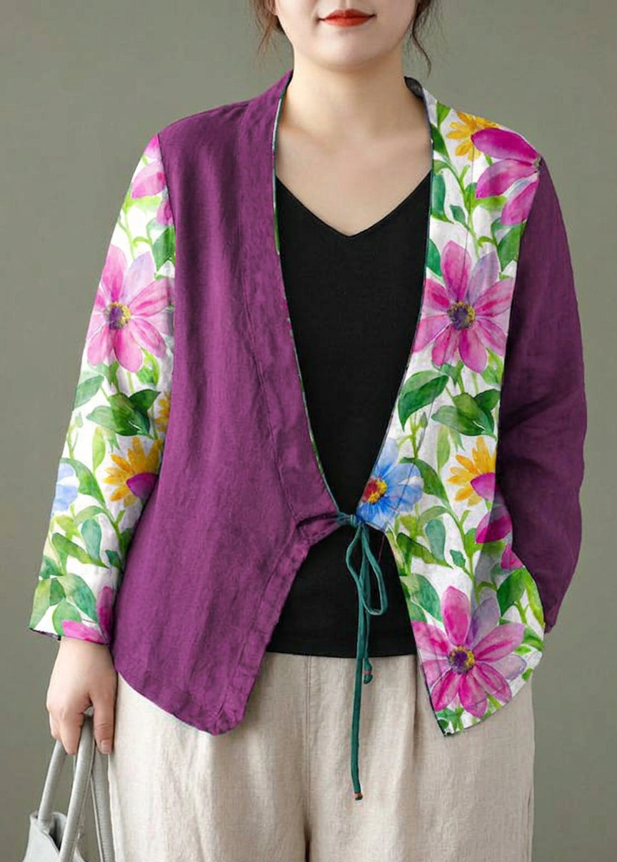 Teresa | Linen Embroidered Long Sleeve Shirt