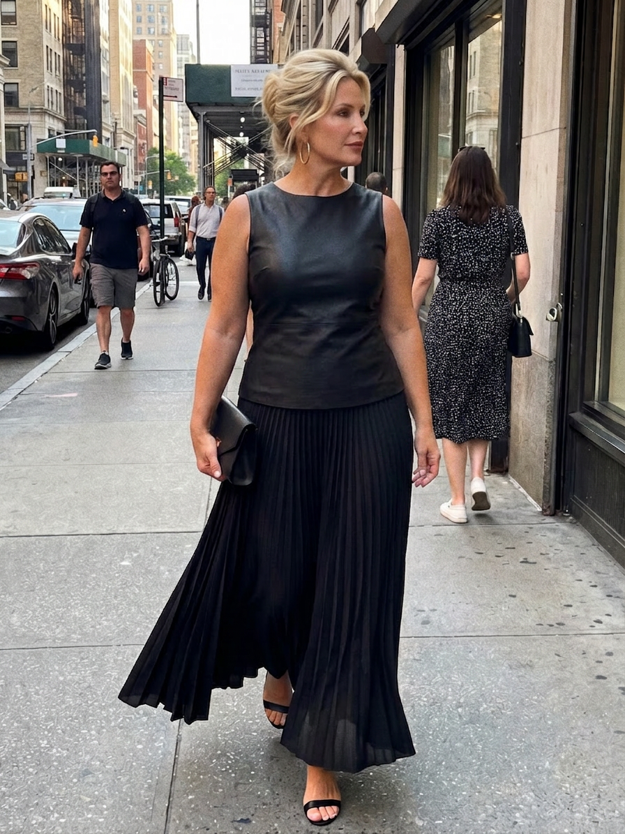Dolores Sleeveless Two-Piece Skirt Set – view 13