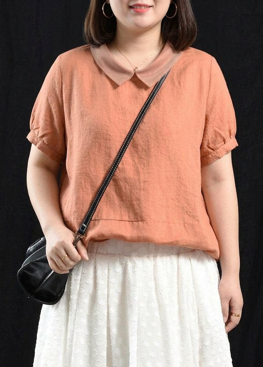 Dora Linen Collared Blouse – view 5