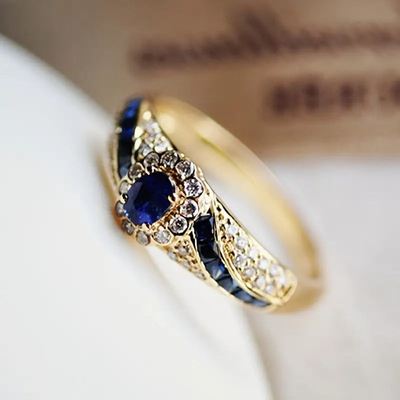 Cassandra | Band Cubic Zirconia Ring for Women