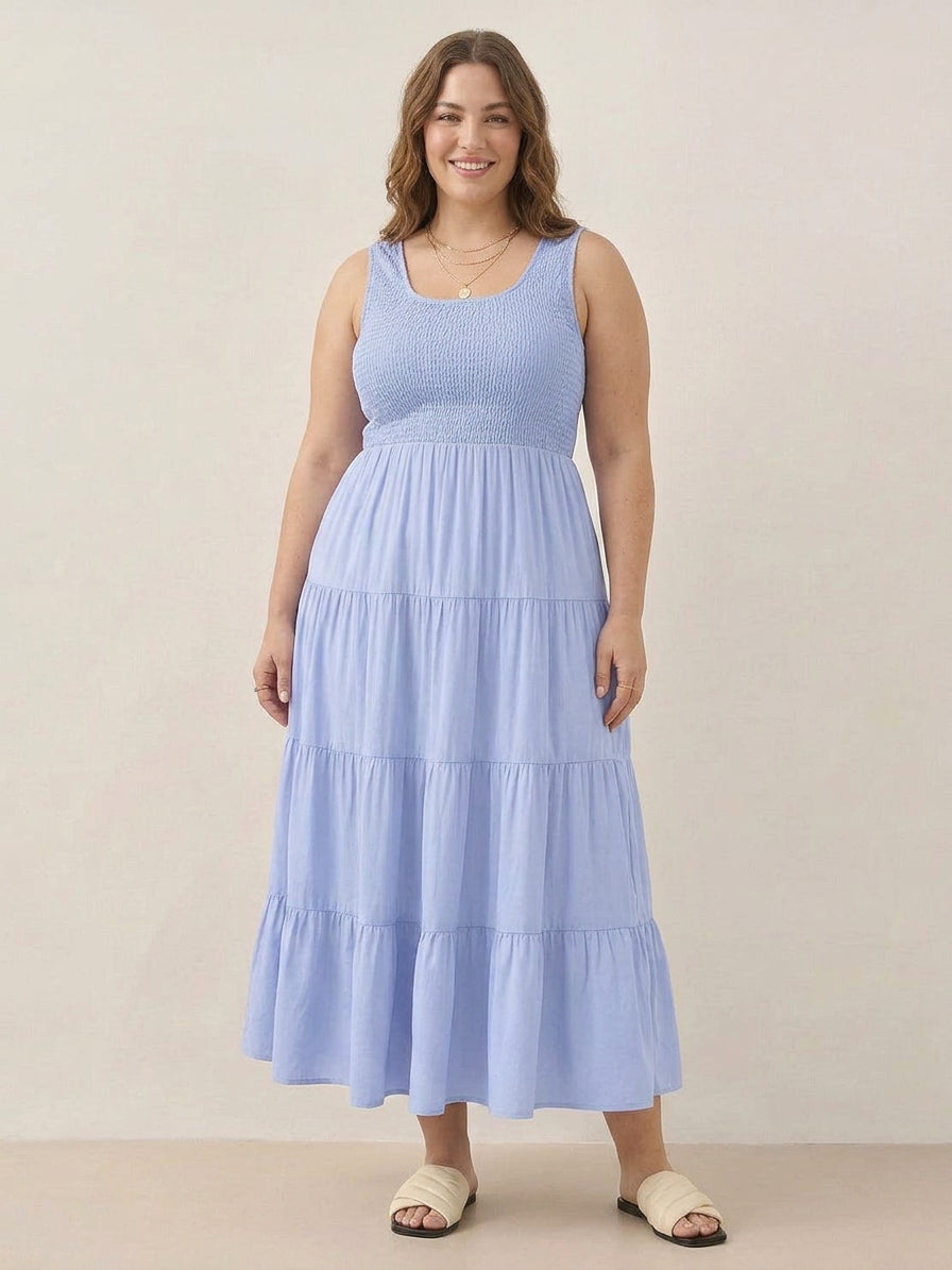 Ellen Sleeveless Maxi Dress – view 11