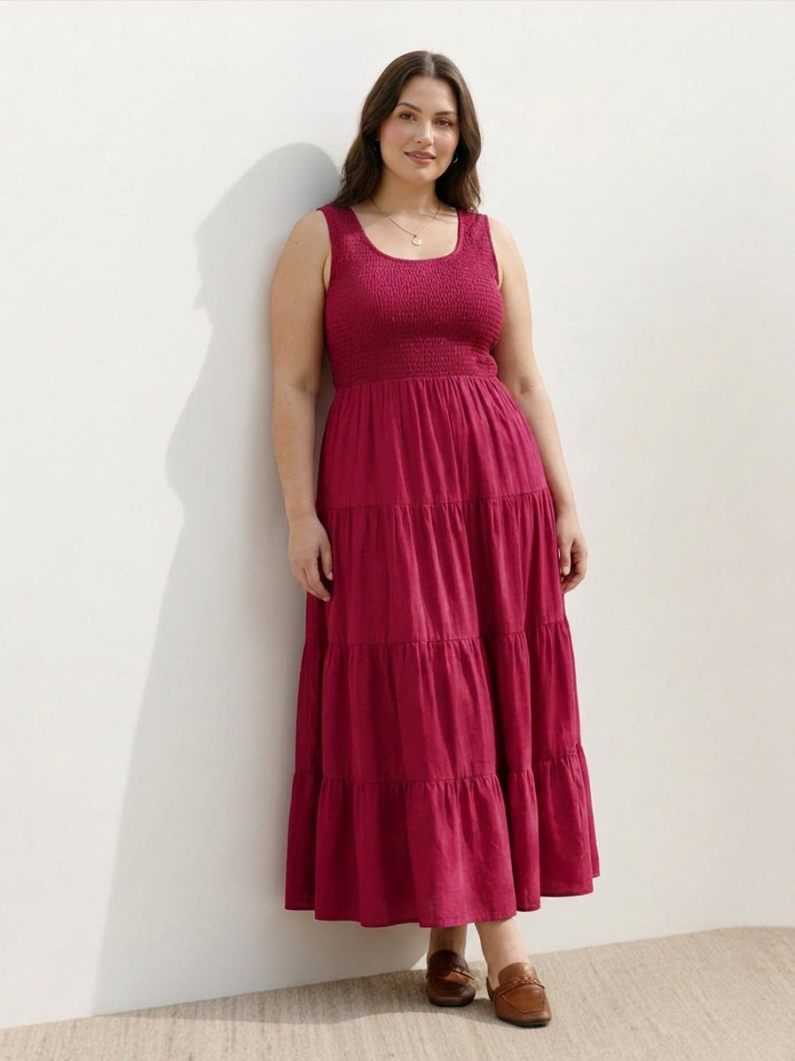 Ellen Sleeveless Maxi Dress – view 16