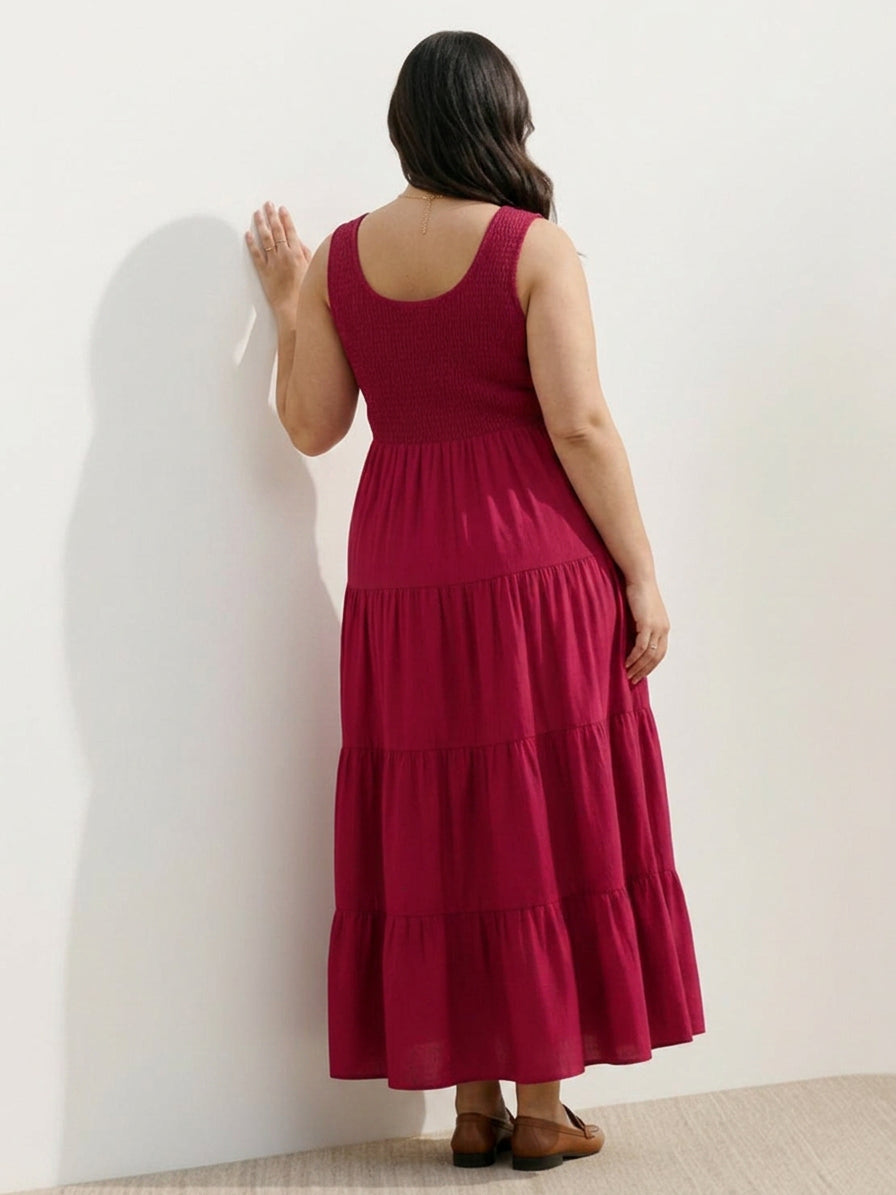 Ellen Sleeveless Maxi Dress – view 18