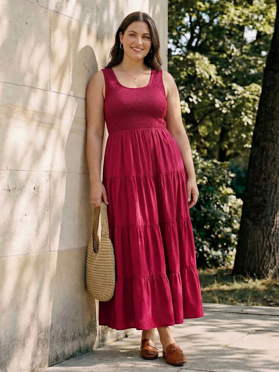 Ellen Sleeveless Maxi Dress – view 19
