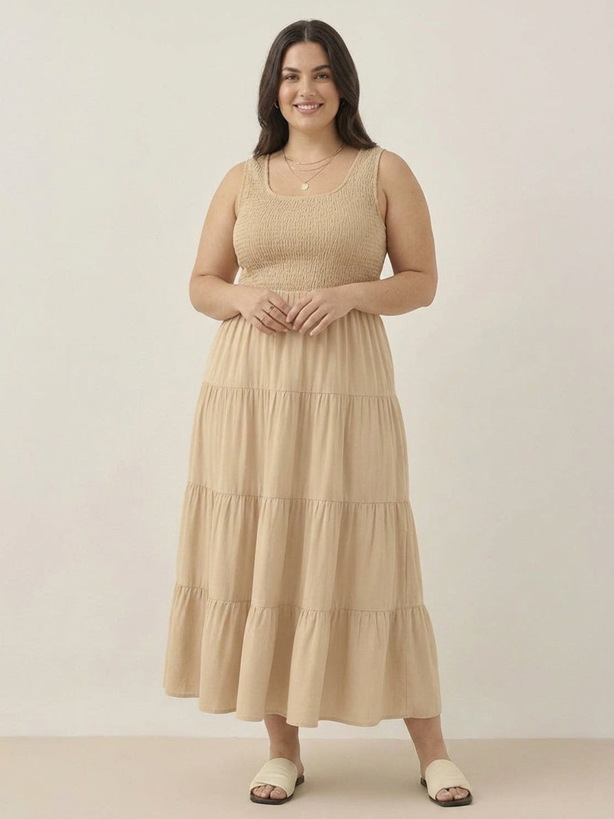 Ellen Sleeveless Maxi Dress – view 6