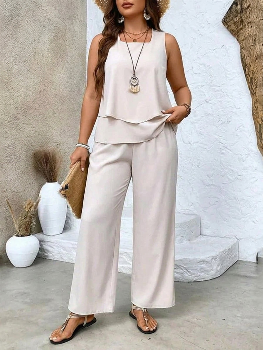 Ellie Floral Sleeveless Two-Piece Set – view 6