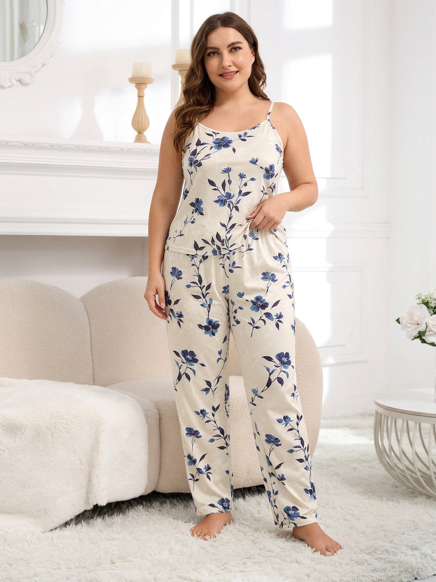Emerson Floral Two-Piece Pyjama Set – view 2