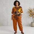 Emily Tropical Two-Piece Set