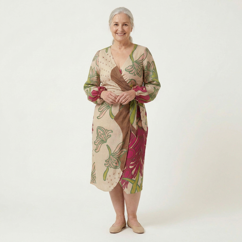 Fiona Floral Long Sleeve Maxi Dress – view 2