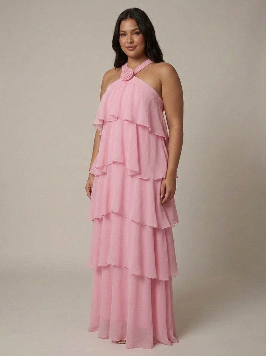 Thea | Halter Maxi Dress