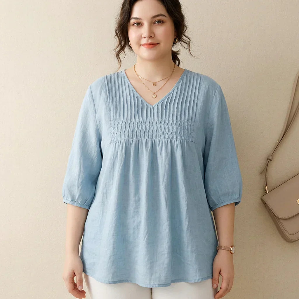 Francesca V-Neck Tunic – view 3