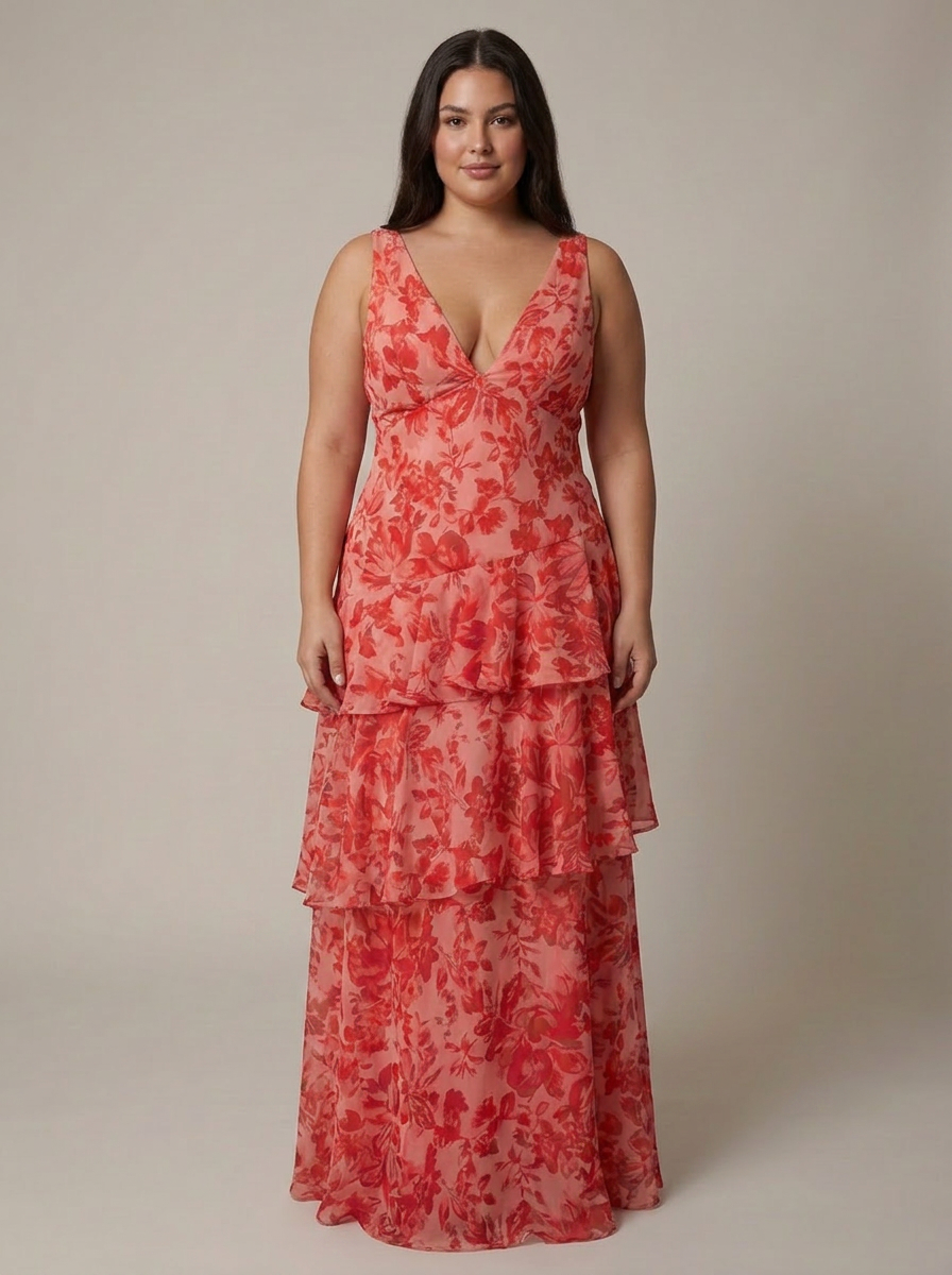 Gianna V-Neck Maxi Dress